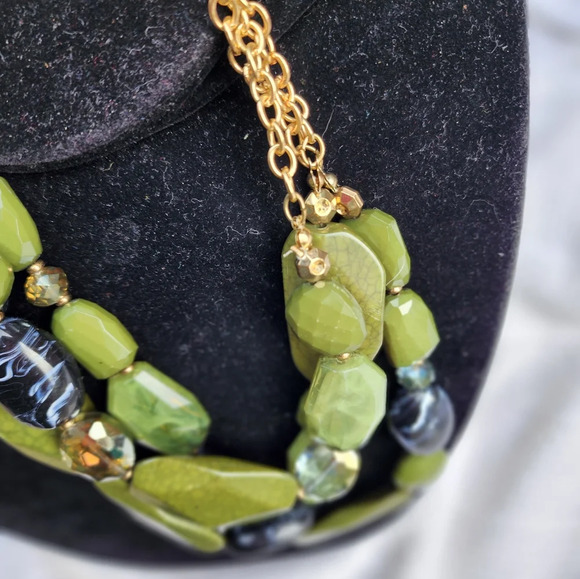 Sophia & Kate Green necklace and earrings NWT - Picture 8 of 10